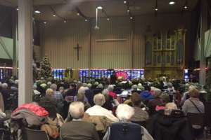 Kerstviering in de Antwoordkerk