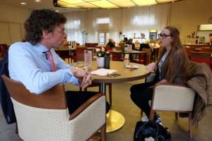 Johan van der Ham gaat 'appen' met MBO-student
