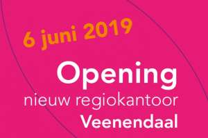 Feestelijke opening nieuw regiokantoor in Veenendaal op 6 juni