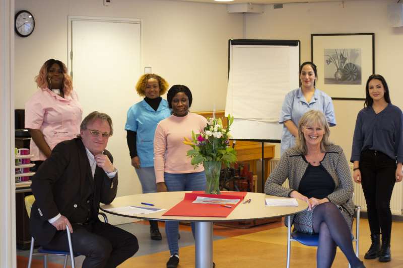 Slingedael opent leerwerkplaats in samenwerking met het Albeda Zorgcollege