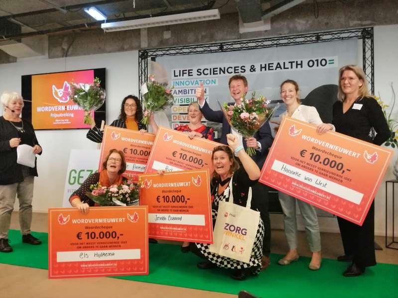 Lelie zorggroep wint €10.000 voor 'veilige toegang'!